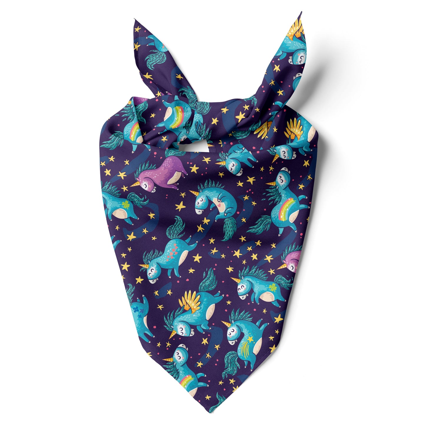 Bandana de Unicornio Azul 🦄