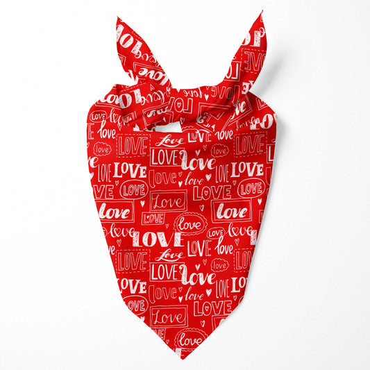 Bandana de San Valentin